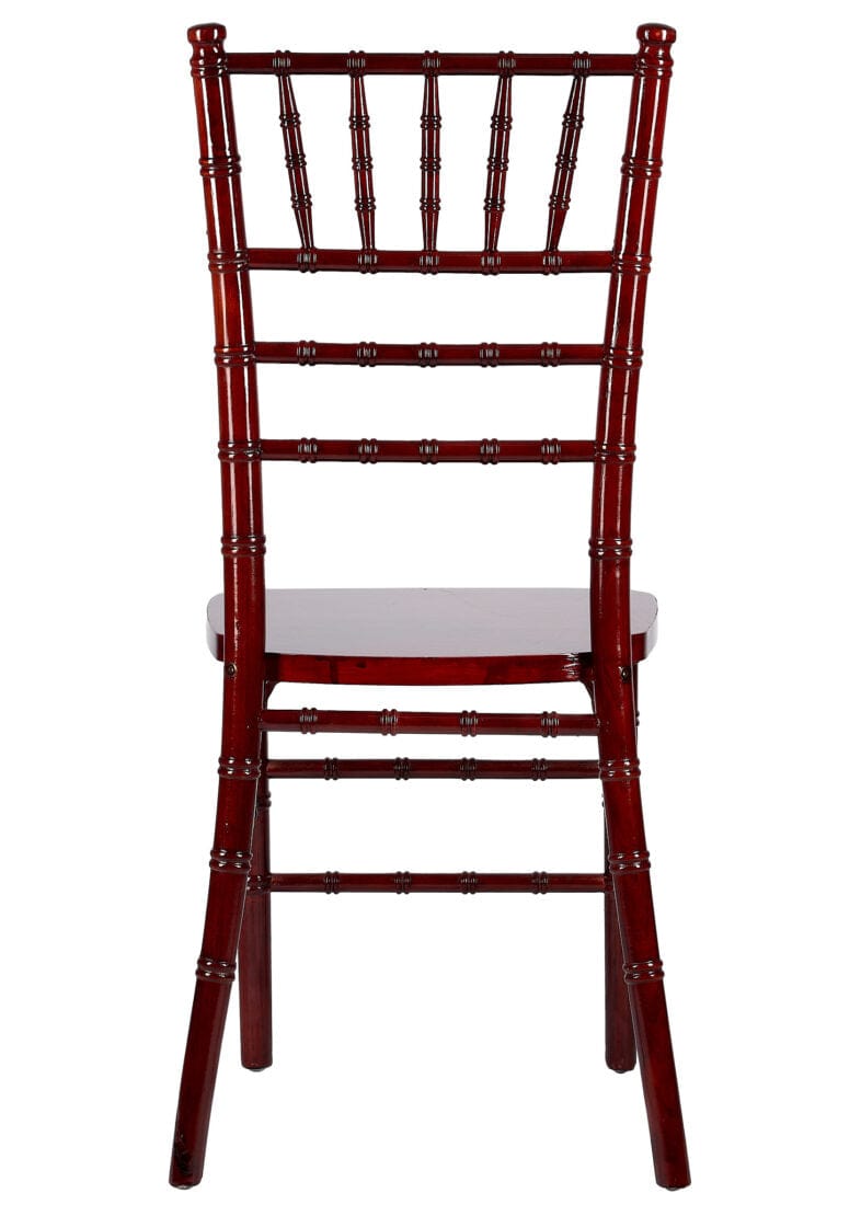 Chivari 40 Chair Pack Mahogany Red Wine ToughWood™ Chiavari Chair CCWM-ZG-T-40