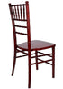 Chivari Mahogany Red Wine ToughWood™ Chiavari Chair CCWM-ZG-T