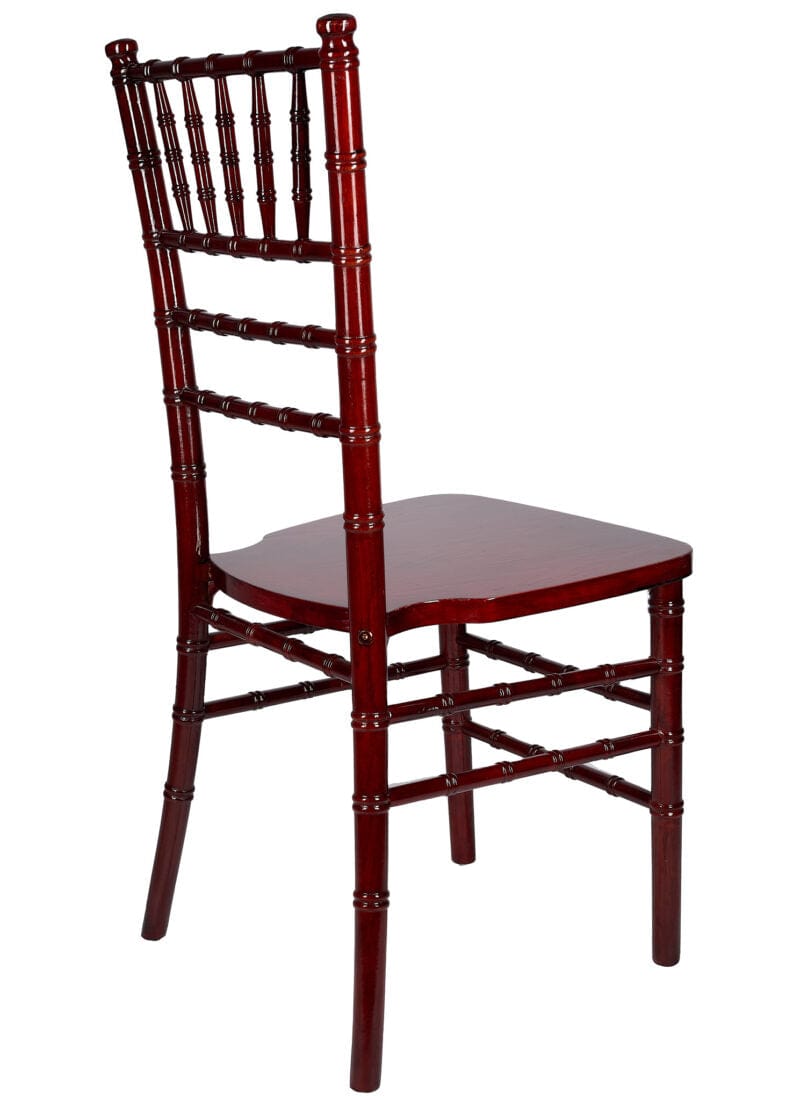 Chivari 40 Chair Pack Mahogany Red Wine ToughWood™ Chiavari Chair CCWM-ZG-T-40