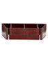 Chivari 50 Pack Mahogany Ganging Clip to connect Resin Folding Chairs PARTS-FOLD-RESIN-CLIP-MH50