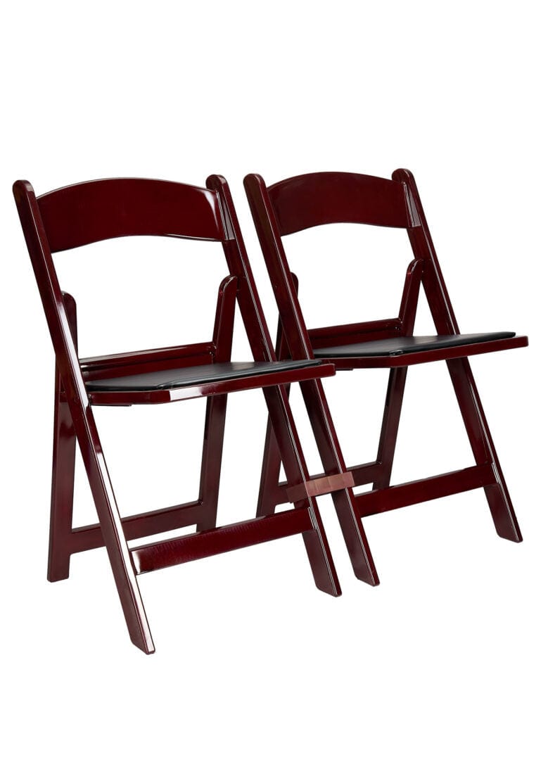 Chivari 50 Pack Mahogany Ganging Clip to connect Resin Folding Chairs PARTS-FOLD-RESIN-CLIP-MH50