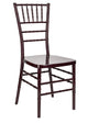 Chivari Mahogany Resin Steel Skeleton™ Chiavari Chair CCRM-STEEL-AX-T