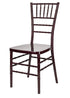 Chivari Mahogany Resin Steel Skeleton™ Chiavari Chair CCRM-STEEL-AX-T