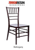 Chivari 40 Chair Pack Mahogany ToughResin™ Chiavari Chair CCRM-MONO-AX-T-40