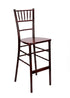 Chivari Mahogany Red Wine ToughWood™ Chiavari Barstool BCWM-ZG-T