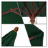California Umbrellas Hunter Green 9' Hardwood Patio Umbrella, Olefin Canopy CAL-MARE908-F08