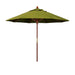 California Umbrellas Kiwi 9' Hardwood Patio Umbrella, Olefin Canopy CAL-MARE908-F55