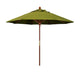 California Umbrellas Kiwi 9' Hardwood Patio Umbrella, Olefin Canopy CAL-MARE908-F55