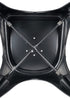 Chivari Black Semi-Gloss Tolix Style Metal Chair CTMBM-AX-T