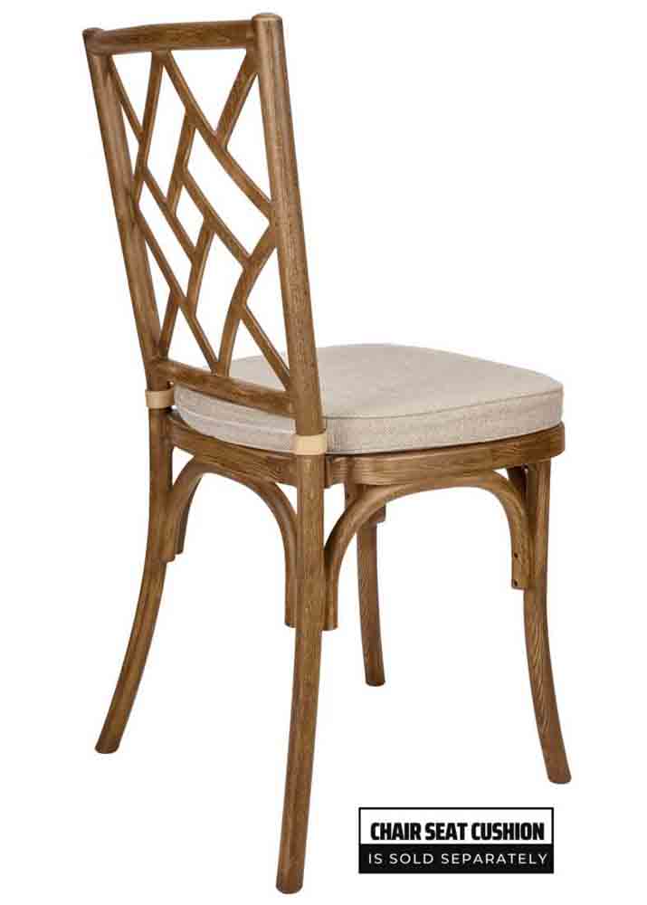 Chivari Chestnut ToughResin™ Mosaic Chair CMRC-ZG-T