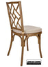Chivari Chestnut ToughResin™ Mosaic Chair CMRC-ZG-T