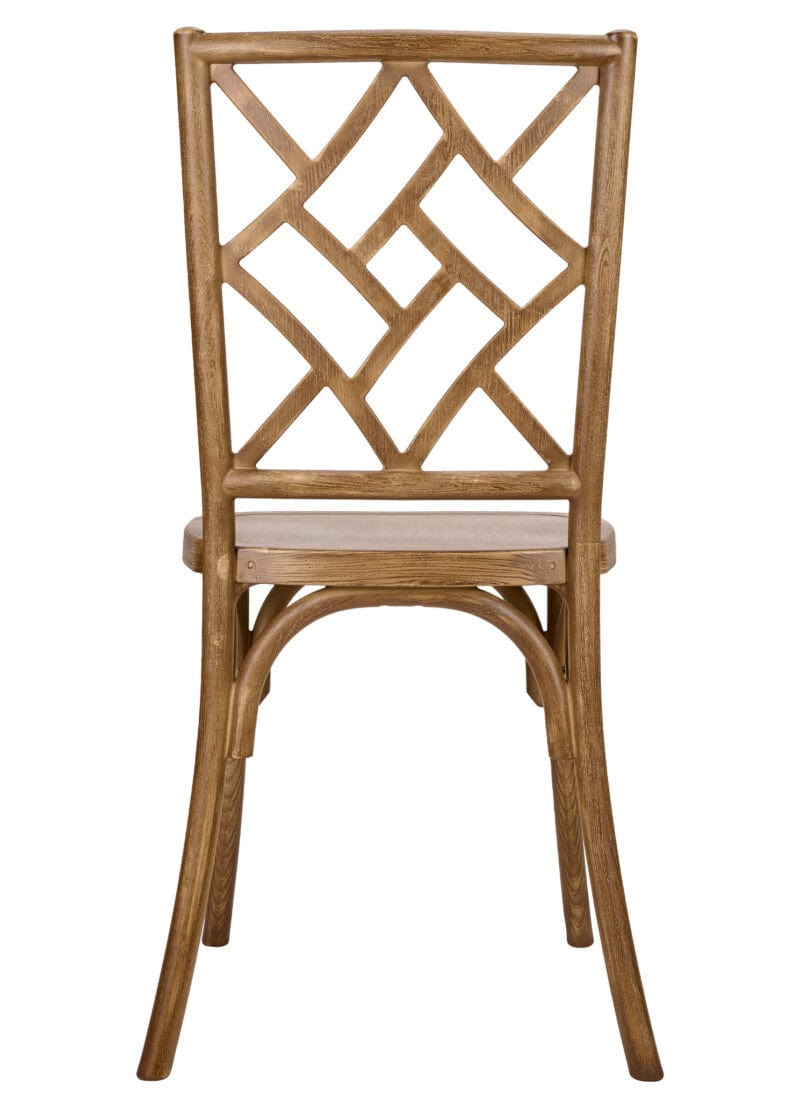 Chivari Chestnut ToughResin™ Mosaic Chair CMRC-ZG-T
