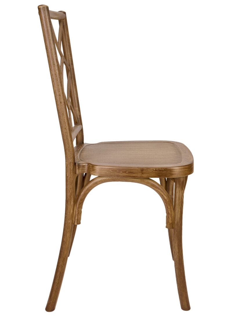 Chivari Chestnut ToughResin™ Mosaic Chair CMRC-ZG-T