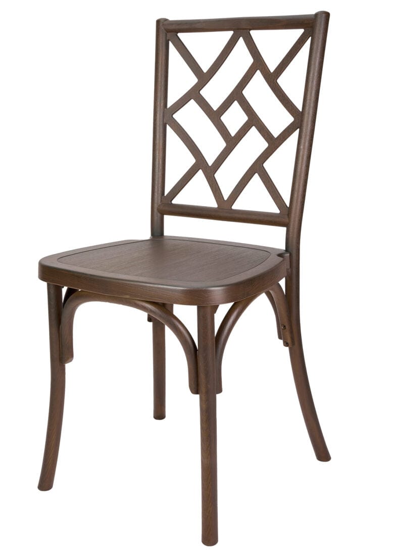 Chivari Fruitwood ToughResin™ Mosaic Chair CMRF-ZG-T