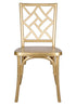 Chivari Gold ToughResin™ Mosaic Chair CMRG-ZG-T