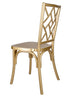 Chivari Gold ToughResin™ Mosaic Chair CMRG-ZG-T