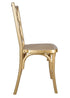 Chivari Gold ToughResin™ Mosaic Chair CMRG-ZG-T