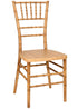 Chivari Natural WoodGrain™ Resin Steel Skeleton™ Chiavari Chair- 4 Pack - Some Assembly Required CCRN-U4-STEEL-AX-T-4
