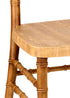 Chivari Natural WoodGrain™ Resin Steel Skeleton™ Chiavari Chair- 4 Pack - Some Assembly Required CCRN-U4-STEEL-AX-T-4