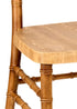 Chivari Natural WoodGrain™ Resin Steel Skeleton™ Chiavari Chair- 4 Pack - Some Assembly Required CCRN-U4-STEEL-AX-T-4