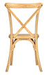 Chivari Natural Fluted Leg Farm Table Dining Set with 10 Chairs TFARM-NATURAL-T-LEG-KIT-CXR-AX