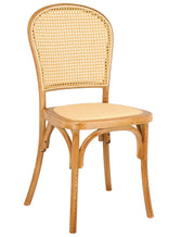Natural Bent Cane Resin Chair