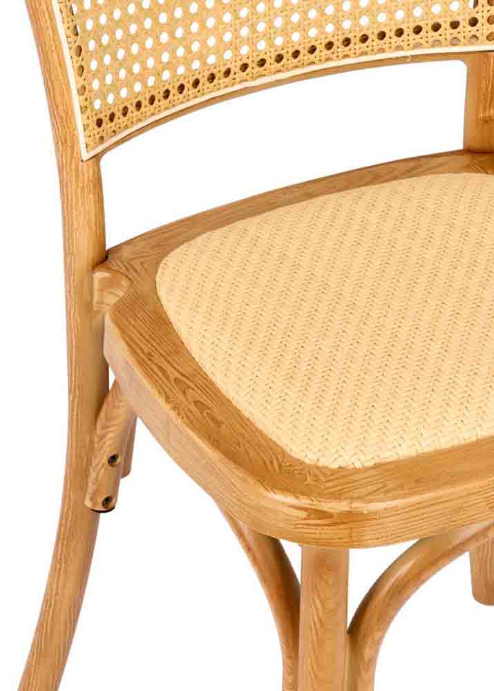 Chivari Natural Bent Cane Resin Chair CBCNN-ZG-T