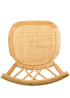 Chivari Natural ToughWood™ Willow Wood Chair With Rattan Seat CWWN-RS-AX-T