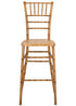 Chivari Natural WoodGrain™ Resin Steel Skeleton™ Chiavari Barstool BCRNB-ST-AX-T