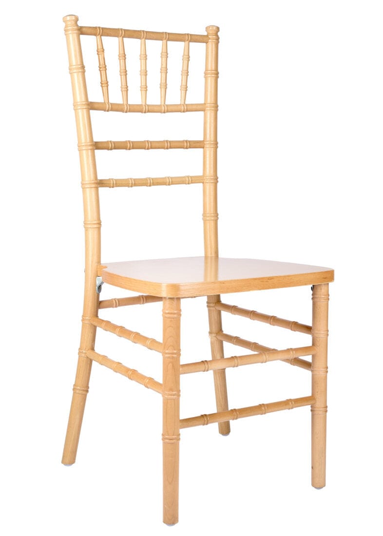 Chivari Light Natural ToughWood™ Chiavari Chair CCWNL-ZG-T