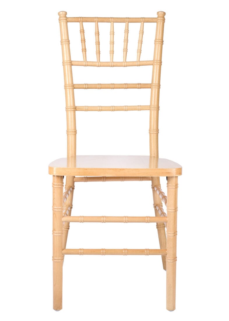 Chivari Light Natural ToughWood™ Chiavari Chair CCWNL-ZG-T
