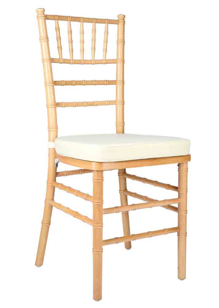 Chivari Light Natural ToughWood™ Chiavari Chair CCWNL-ZG-T