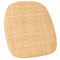 Chivari Natural Rattan Panel Back Seat Pad with SlipNot™ Technology CUSHPANRAT-NAT-A