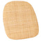 Chivari Natural Rattan Panel Back Seat Pad with SlipNot™ Technology CUSHPANRAT-NAT-A