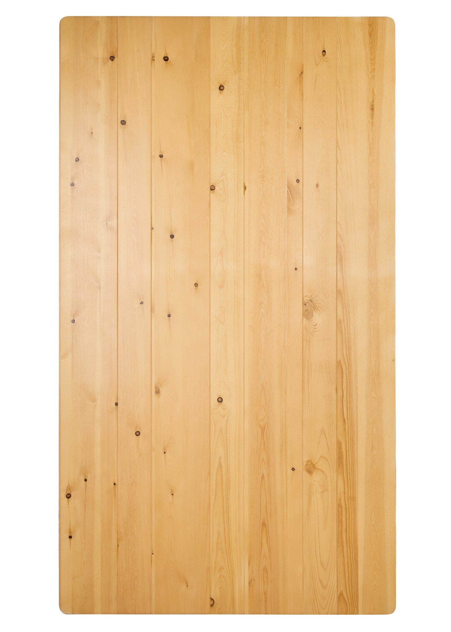 Chivari 72″ x 40″ (6 Foot ) Natural Rectangle Straight Leg Wood Farm Table TFARMRT7240-NATURAL-S-LEG-AX-T