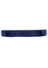 Chivari Navy Blue Fabric 2” Thick Cross Back Cushion CUSHXSTRAP-NVY-AX-T