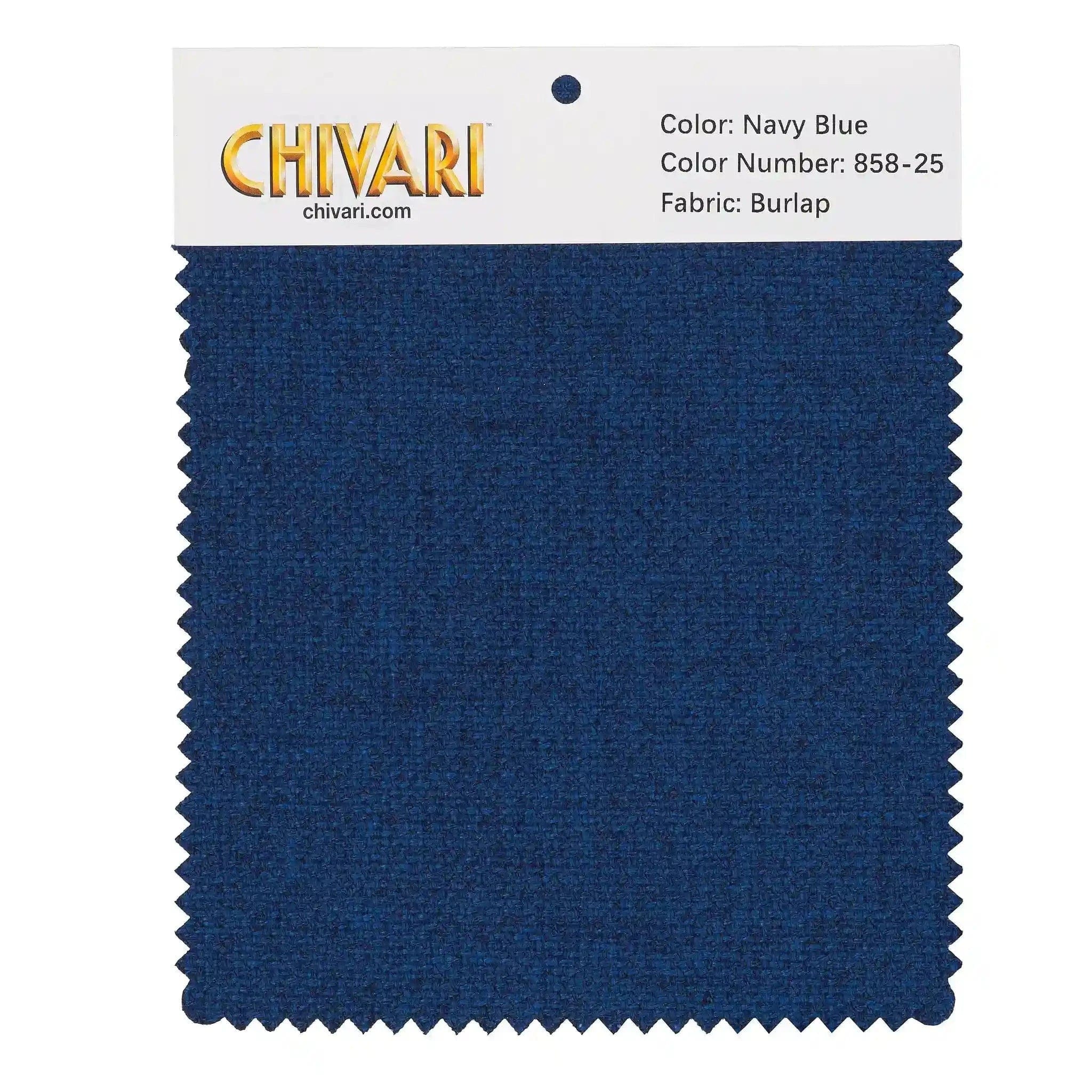 Chivari World’s Best Cushion Fabric Swatch – Navy Blue SW-B-NB-A