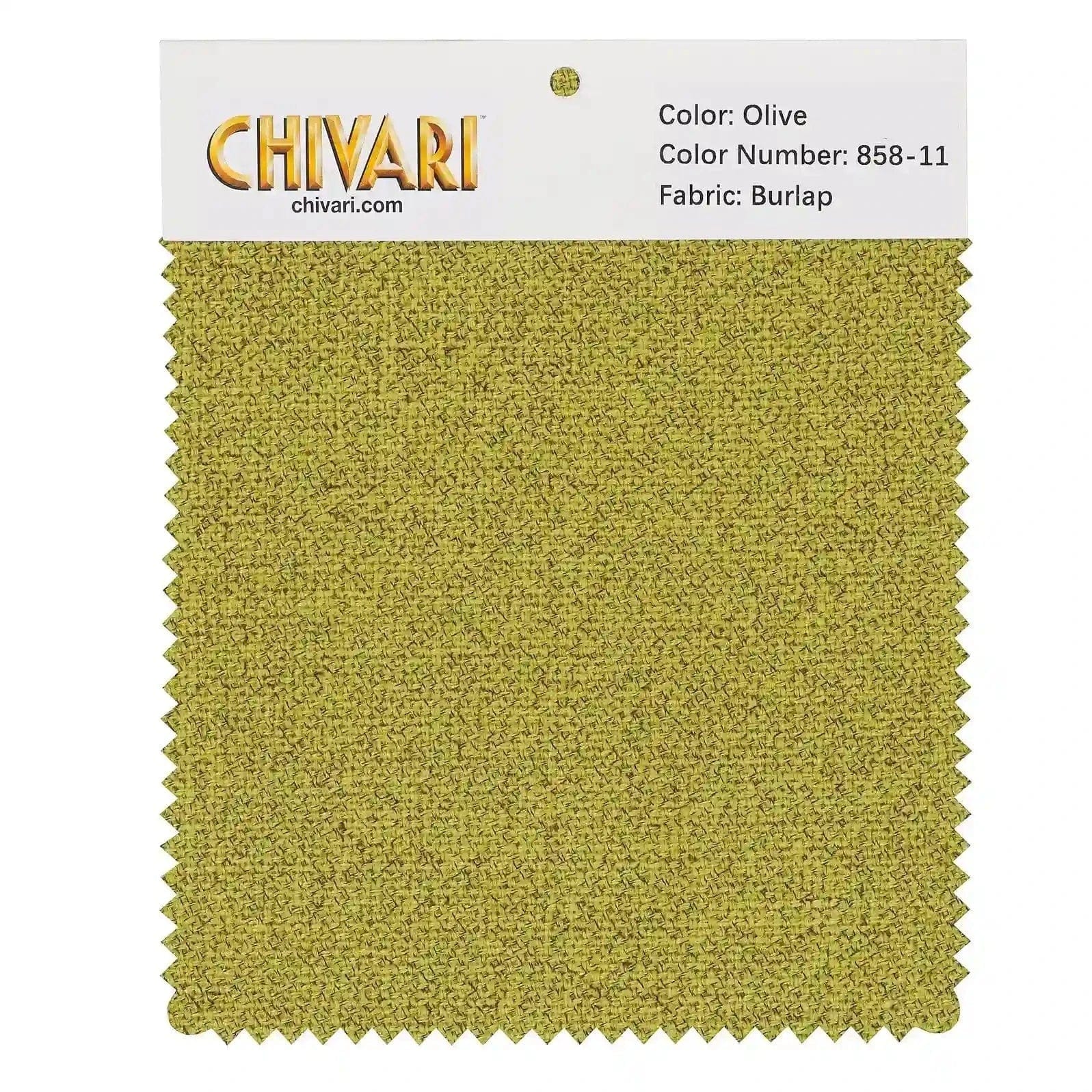 Chivari World’s Best Cushion Fabric Swatch – Olive SW-B-O-A