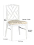 White Ritz ToughWood™ Chair with Ivory Vinyl Seat