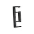 Chivari 24 Pack Black Plastic Ganging Clips for Crown/Square/Dome Banquet Chairs PARTS-BNQT-CLIP-BL24