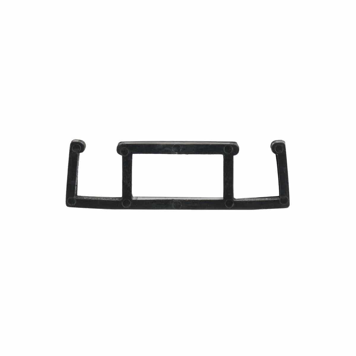 Chivari 24 Pack Black Plastic Ganging Clips for Trapezoid Banquet Chairs PARTS-BNQT-TRAP-CLIP-BL24