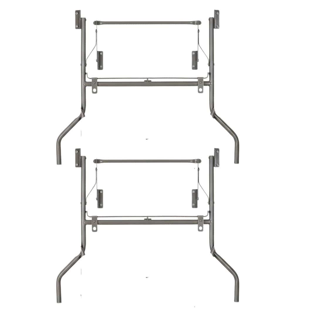 Chivari Grey Replacement Legs for 60" & 66" Round Plywood Table 1 Set with 2 Legs PARTS-TPLY-RD6066-LEG-AX