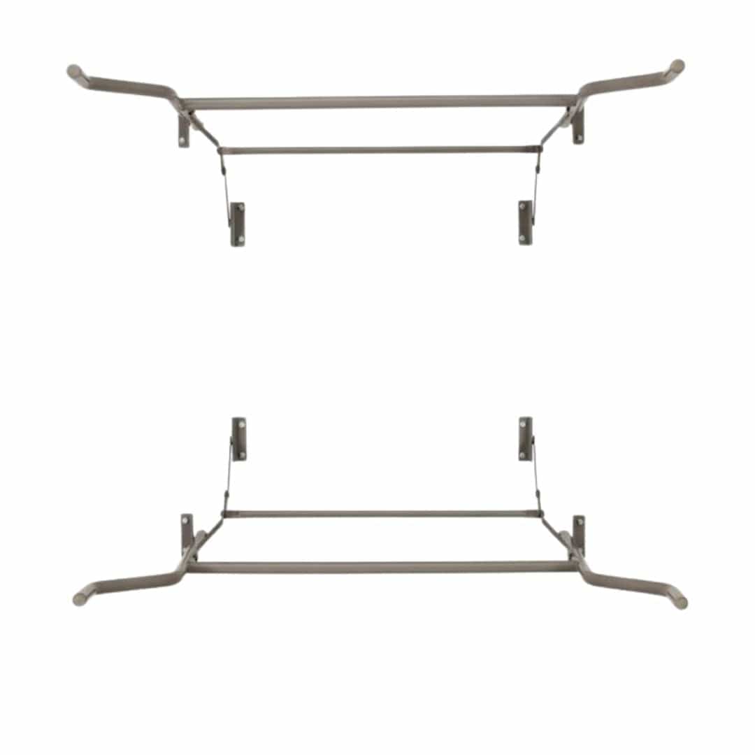 Chivari Grey Replacement Legs for 60" & 66" Round Plywood Table 1 Set with 2 Legs PARTS-TPLY-RD6066-LEG-AX