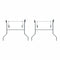 Chivari Grey Replacement Legs for 96" x 48" Banquet Rectangle Plywood Table 1 Set with 2 Legs PARTS-TPLY-RT9648-LEG-AX