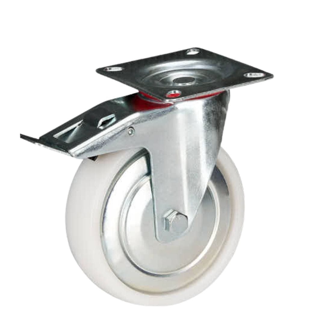 Chivari A Pair of  4" Fixed and Swivel Replacement Wheel Kit for FC Cart (Cart100G) PARTS-WHEEL-FCCART-KT