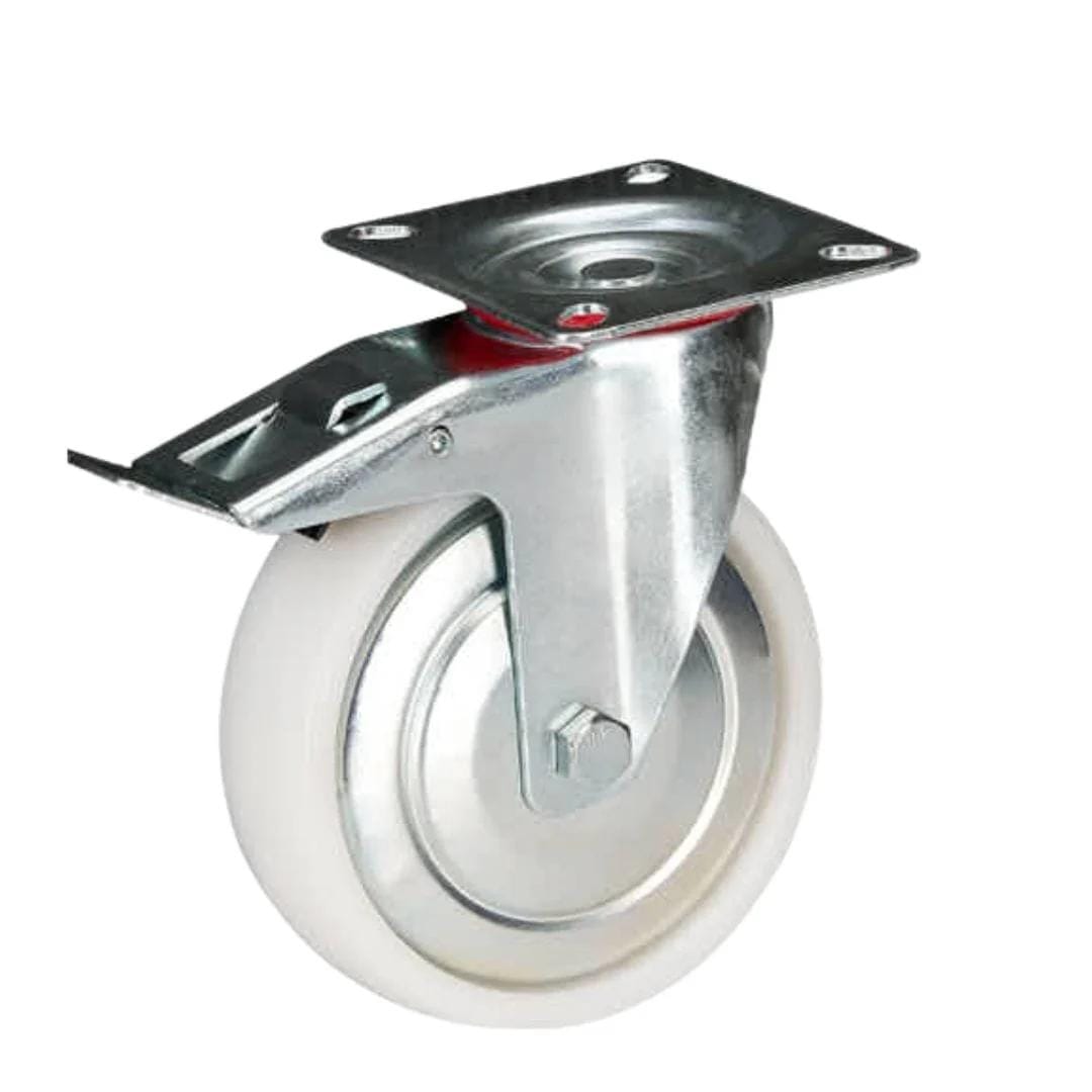 Chivari A Pair of Fixed and Swivel Wheels 5