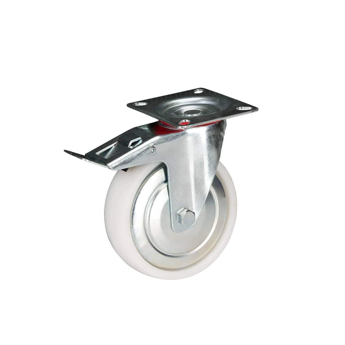 Chivari Swivel Wheel AX FC Cart 5" Wheel with Brake for Carts 102 / 105 / 109 / 113 PARTS-WHEEL-FCCART5 SWIVEL-KT