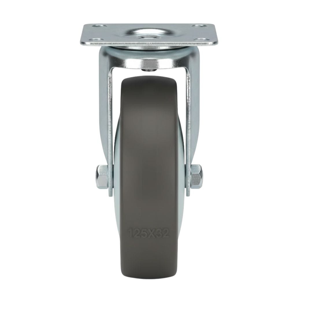Chivari A Pair of Fixed and Swivel Wheels 5" for Hanging Carts 100HD / 115 PARTS-WHEEL-HCCART5-KT