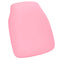 Pink 1.75" Vinyl Panel Back Chiavari Cushion with SlipNot™ Technology