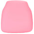 Chivari Pink 1.75" Vinyl Panel Back Chiavari Cushion with SlipNot™ Technology CUSHPANVINP-SPNT-AX